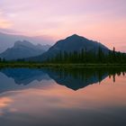 Mount Rundle and Sulphur Mountain