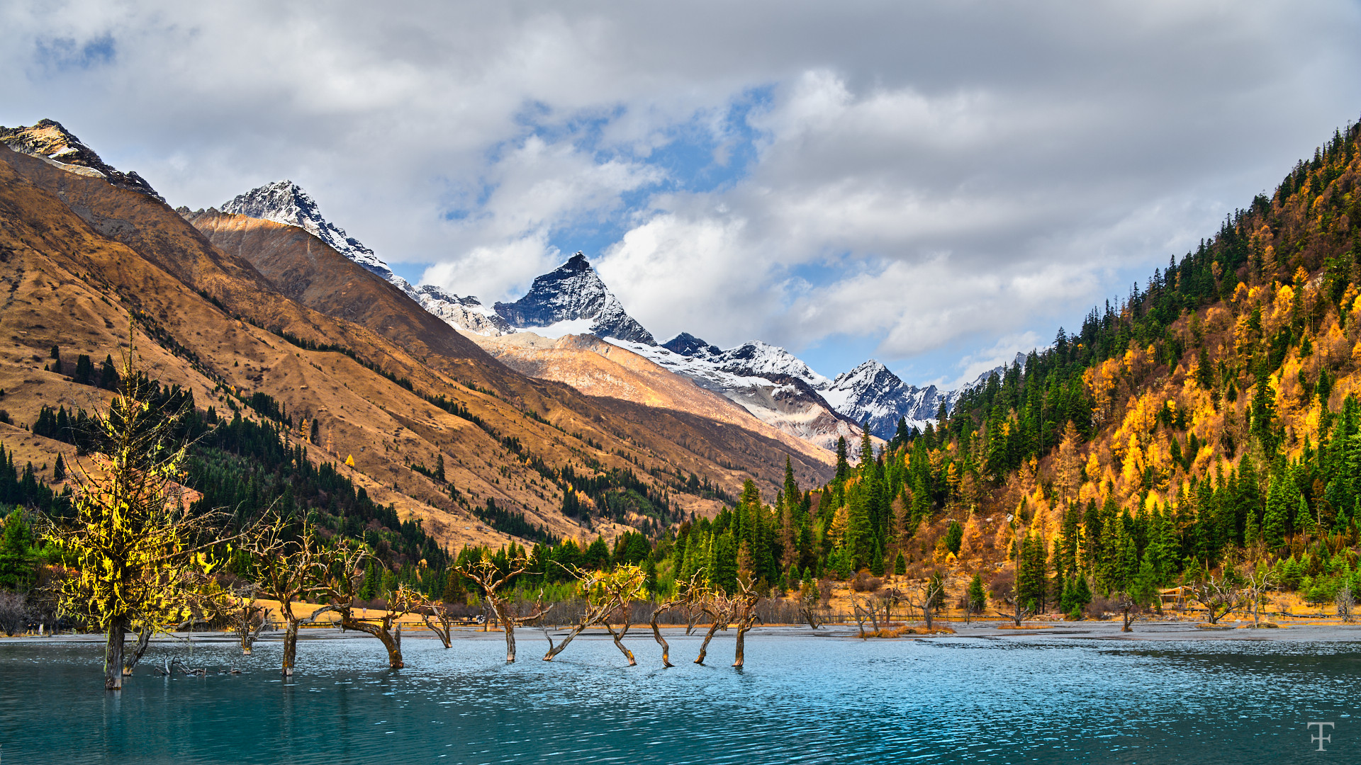 Mount Siguniang -the four sister mountain, Sichuan, China