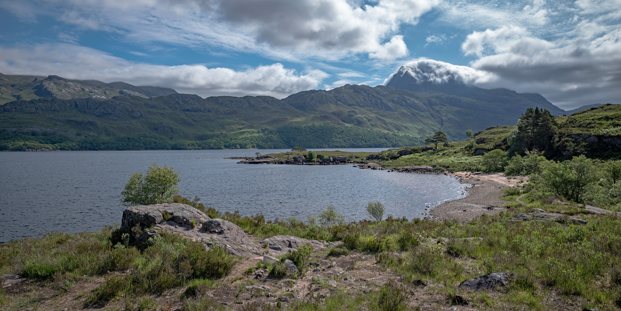 Mount Siloch und Loch Maree