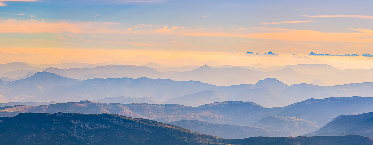 Mount Ventoux at sunrise