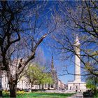 Mount Vernon Place, Early Spring - A Baltimore Impression