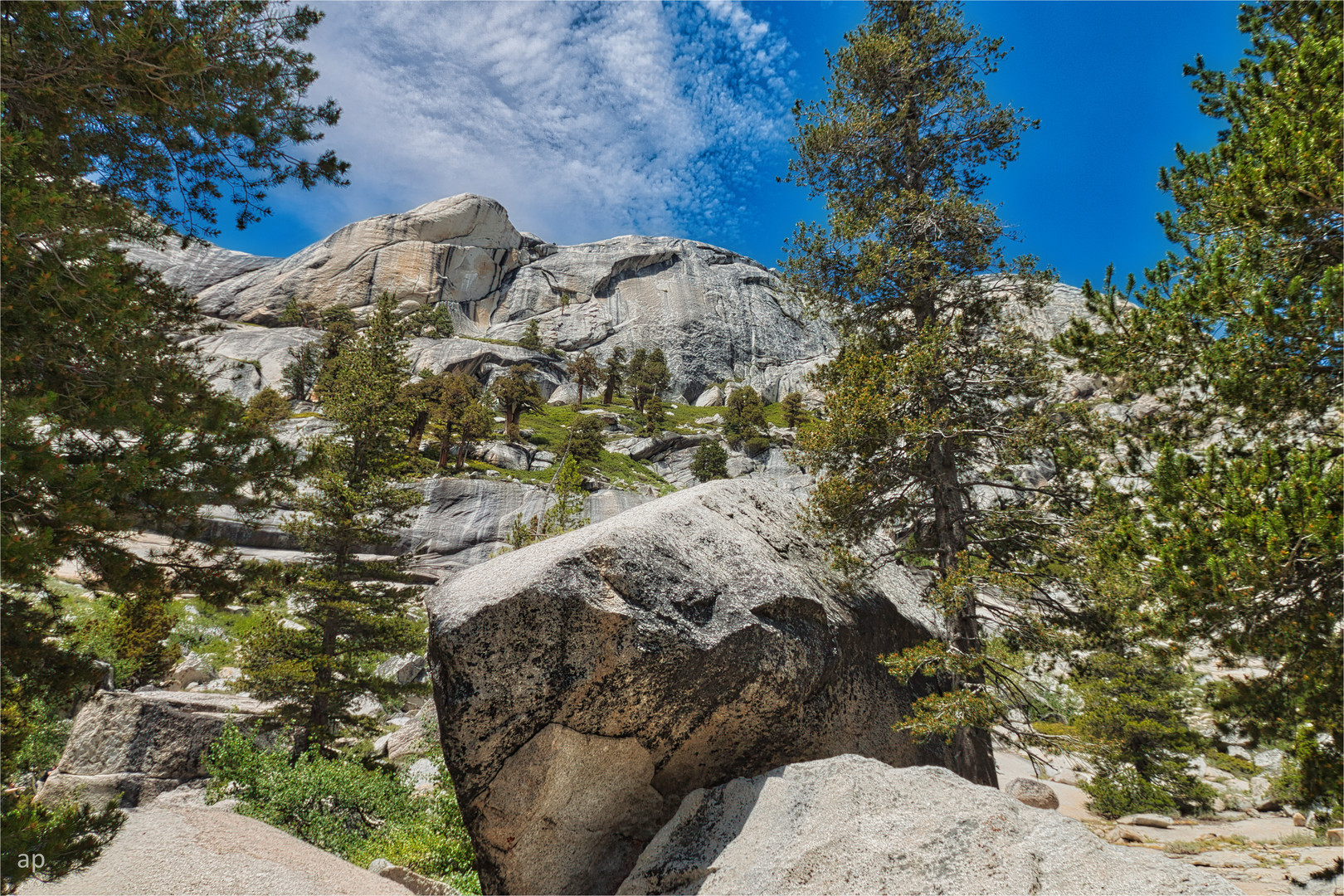 Mountain backdrop