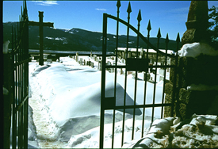 mountain cemetery