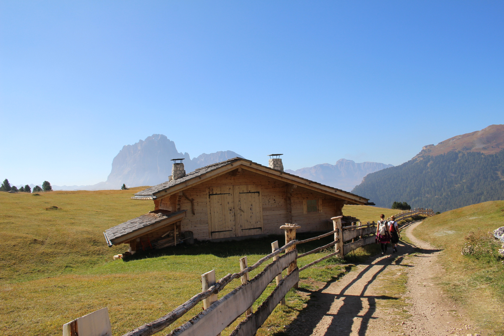 Mountain feeling in Val Gardena