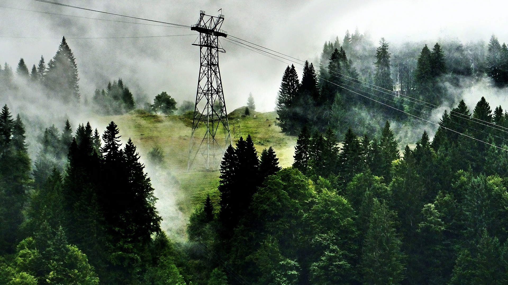 Mountain fog (Füssen)