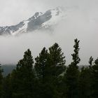 Mountain in the clouds