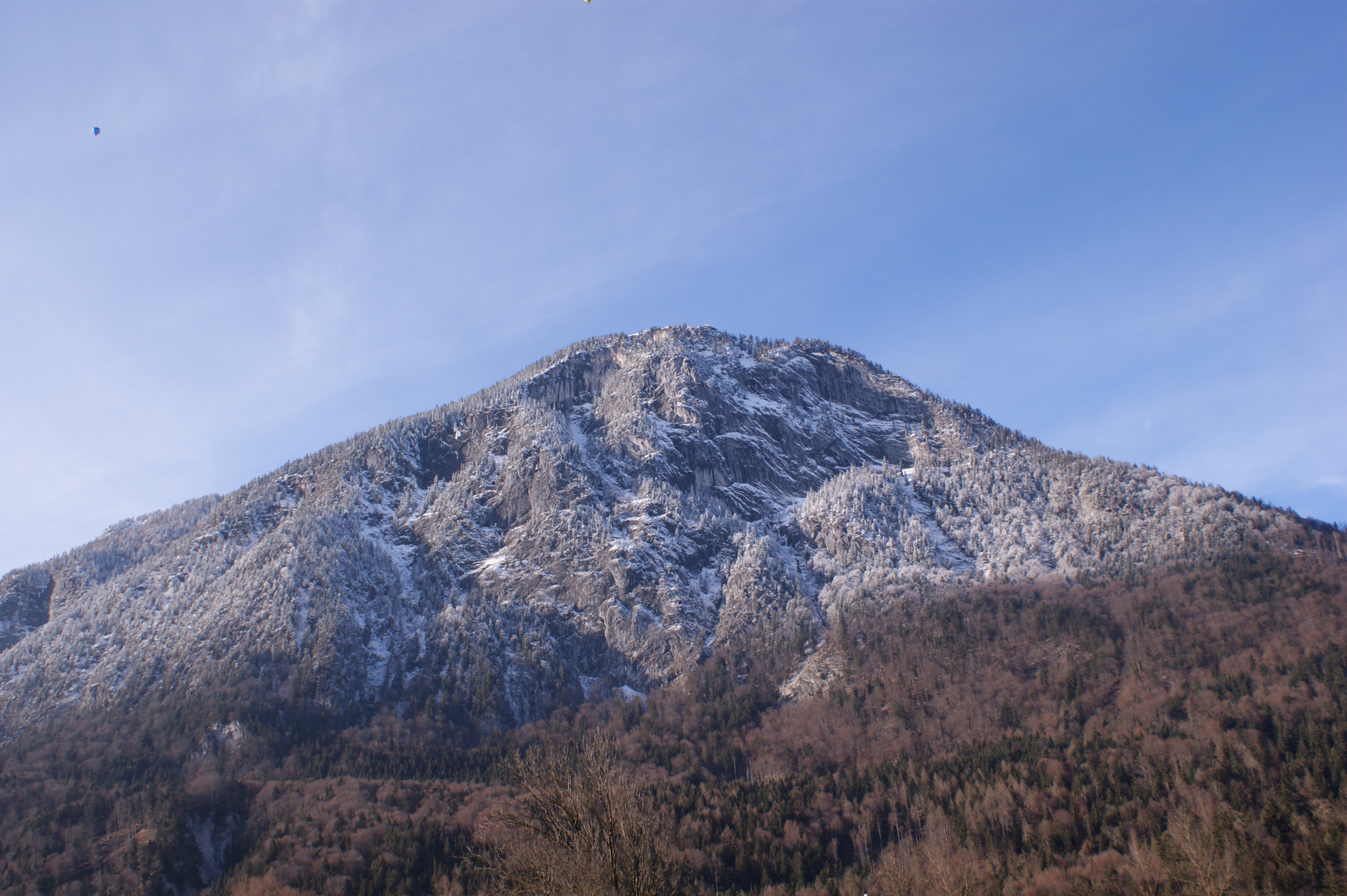 Mountain in winter