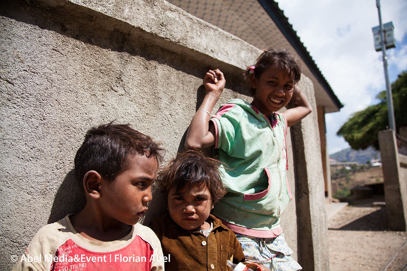 Mountain kids in East-Timor