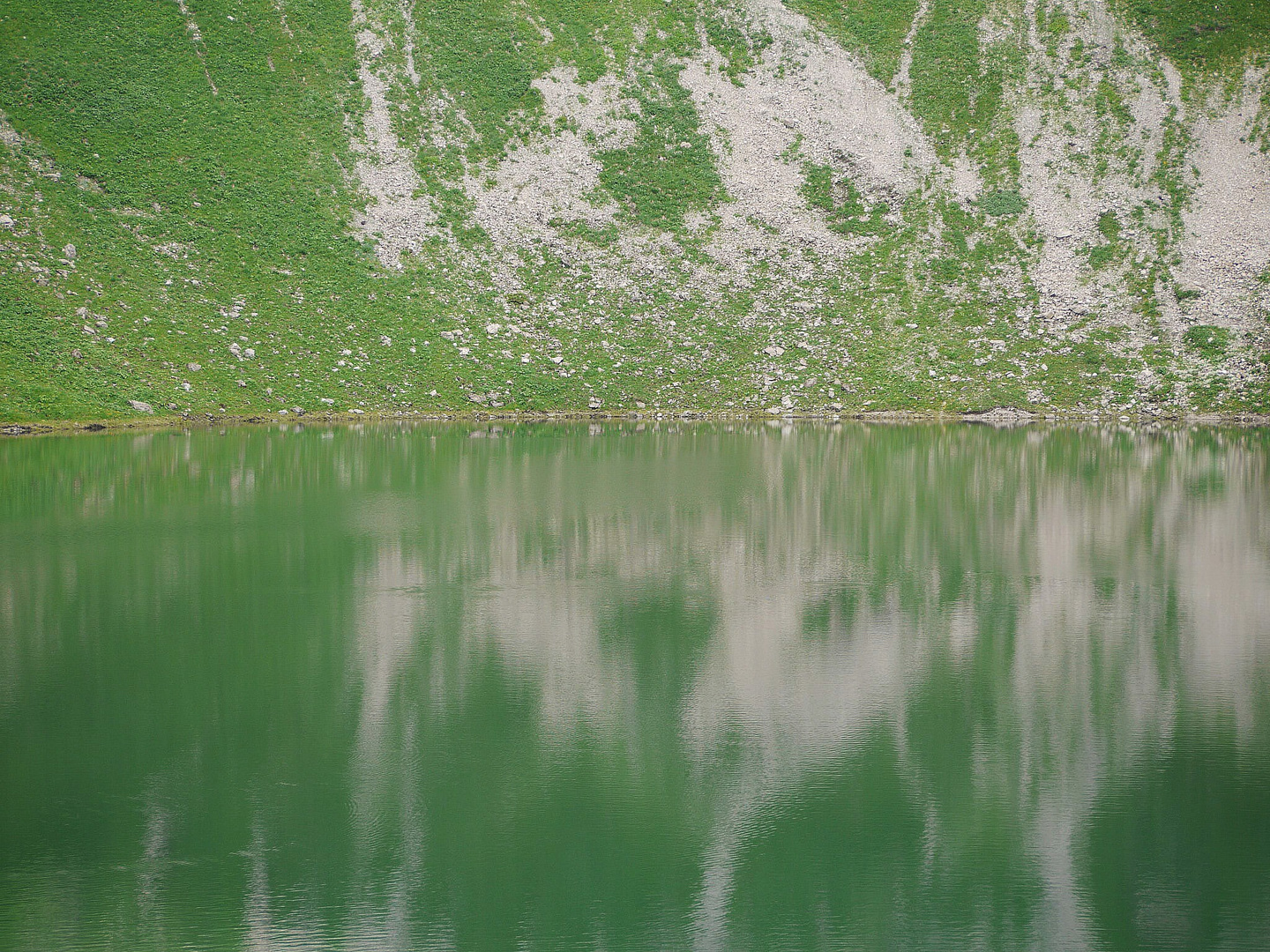 Mountain Lake, Allgaeu, Hintersteiner Valley