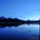 Mountain Lake at Blue Hour