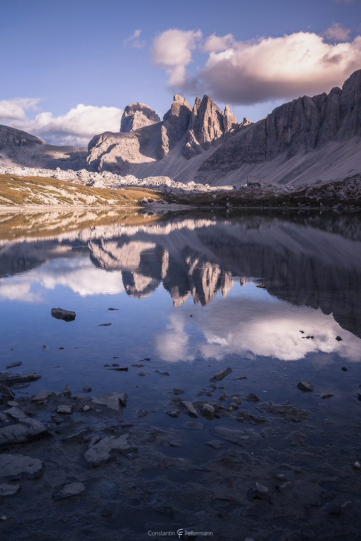 Mountain Lake in the Afternoon