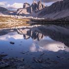 Mountain Lake in the Afternoon