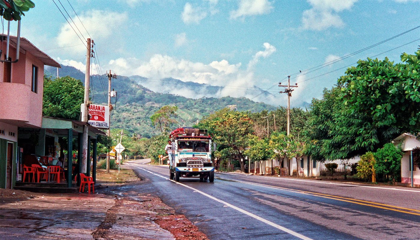 Mountain Road, en route to Armenia, Colombia