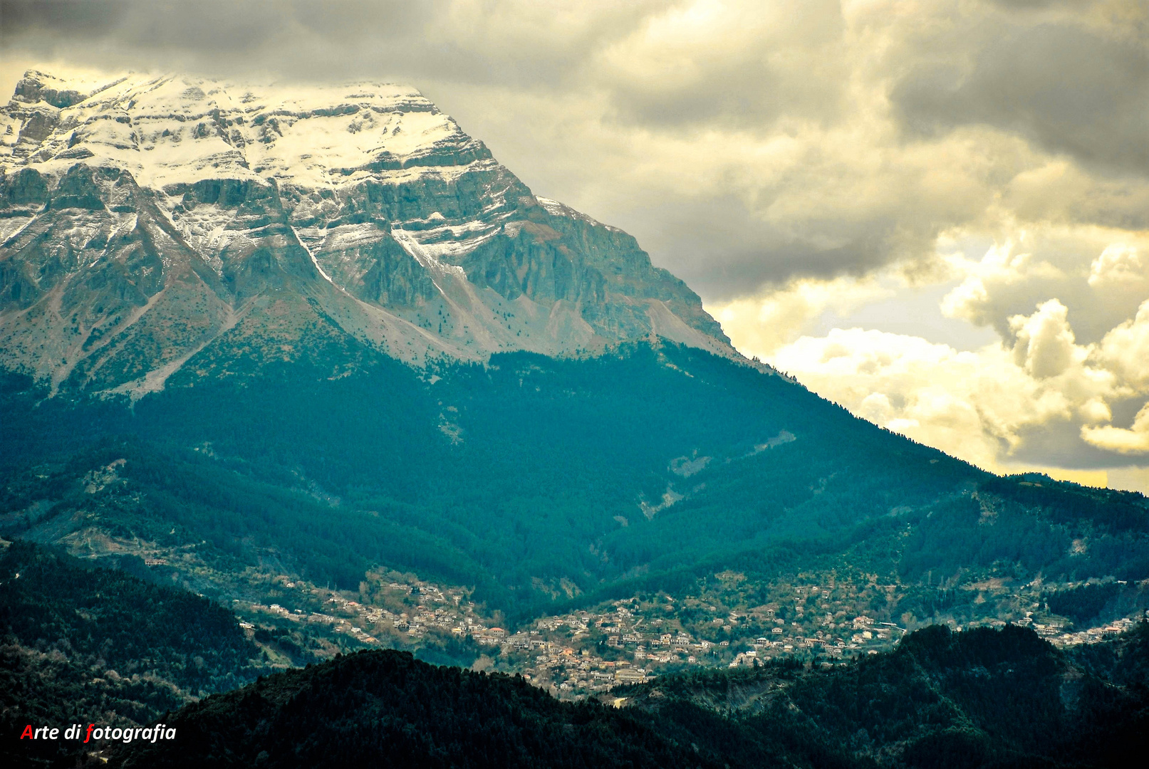 Mountain view from another top