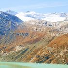 Mountain view from Saas Fee, Switzerland.