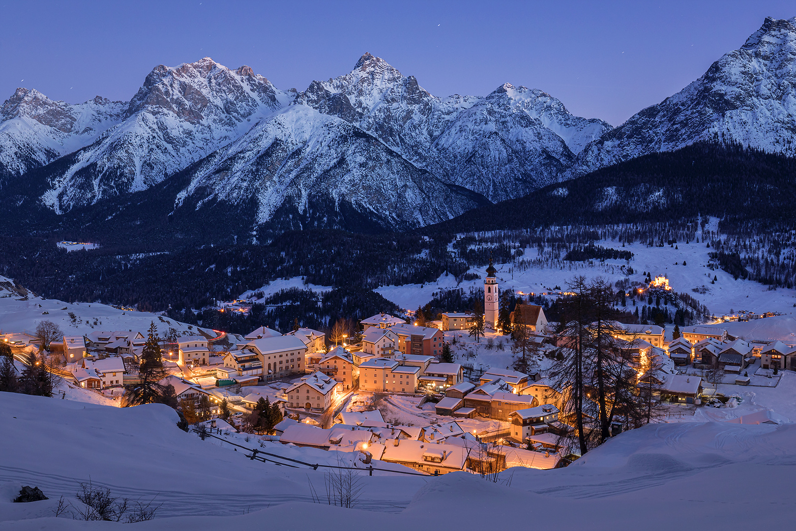 Mountain Village Foto Bild Monatswettbewerbe 01 Motive Winter Bilder Auf Fotocommunity