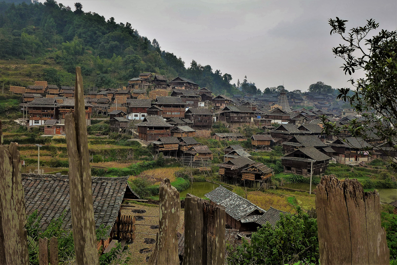 Mountain village