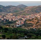 Mountain Village in the Sunset, Sardegna