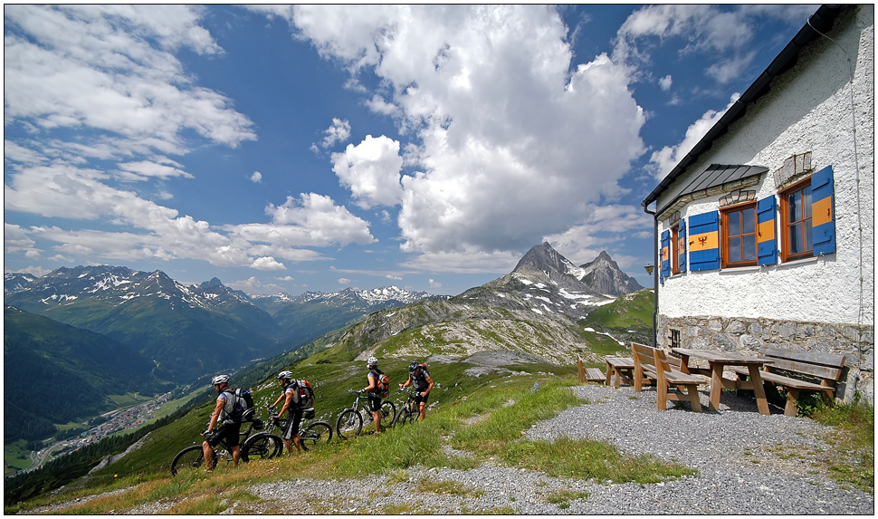 Mountainbiken in Tirol...