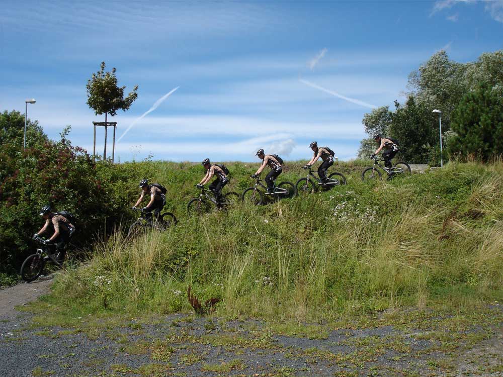 Mountainbiker - Sequenz