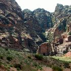 mountains and tomb