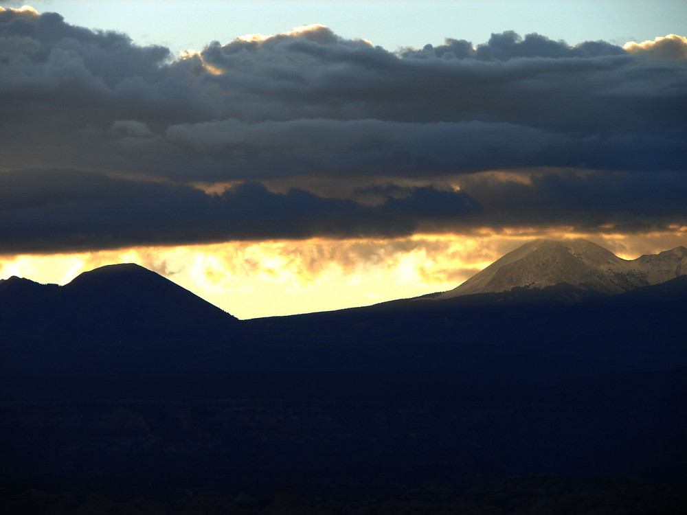 Mountains at Arches National Park (Utah)