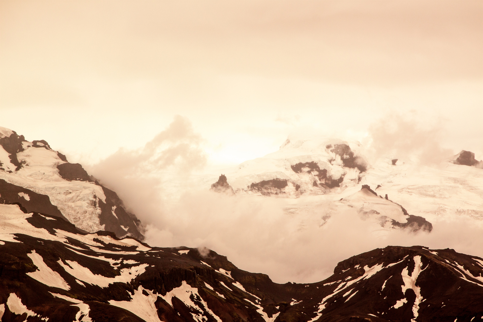 Mountains at Sunset