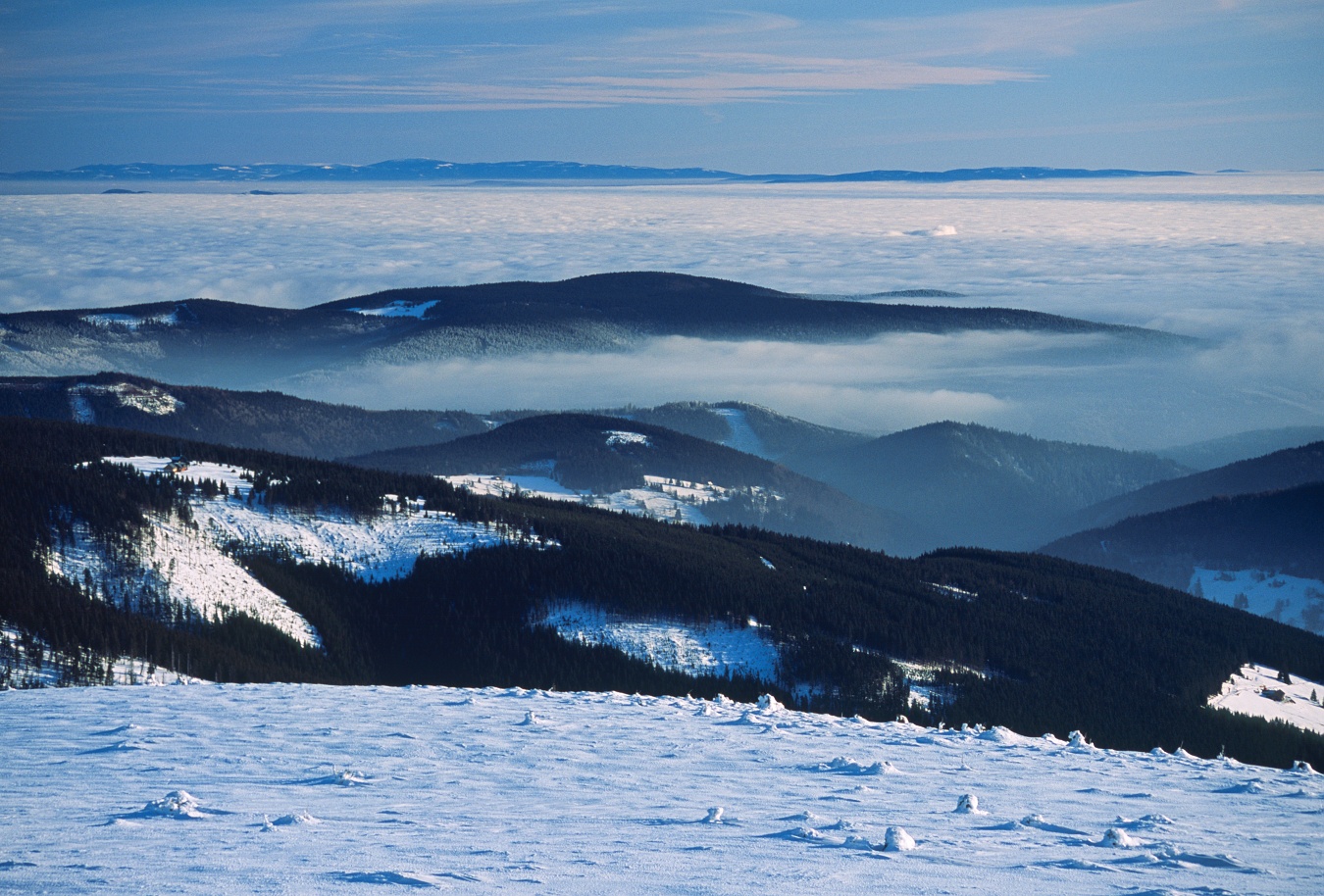 Mountains on the horizon