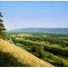 Mountains, rivers and fields