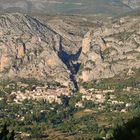 Moustiers depuis la Route de Riez