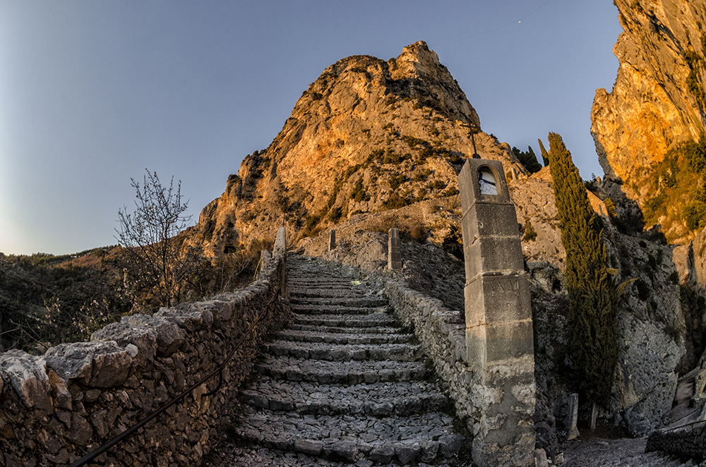 Moustiers-Sainte-Marie - Kreuzweg zur Notre-Dame-de-Beauvoir