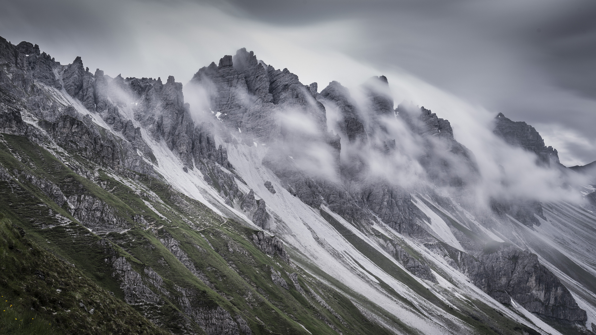 moving clouds