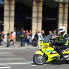 Moving motorcycle London Ambulance Service