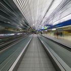 Moving stairways 2 - Flughafen Leipzig