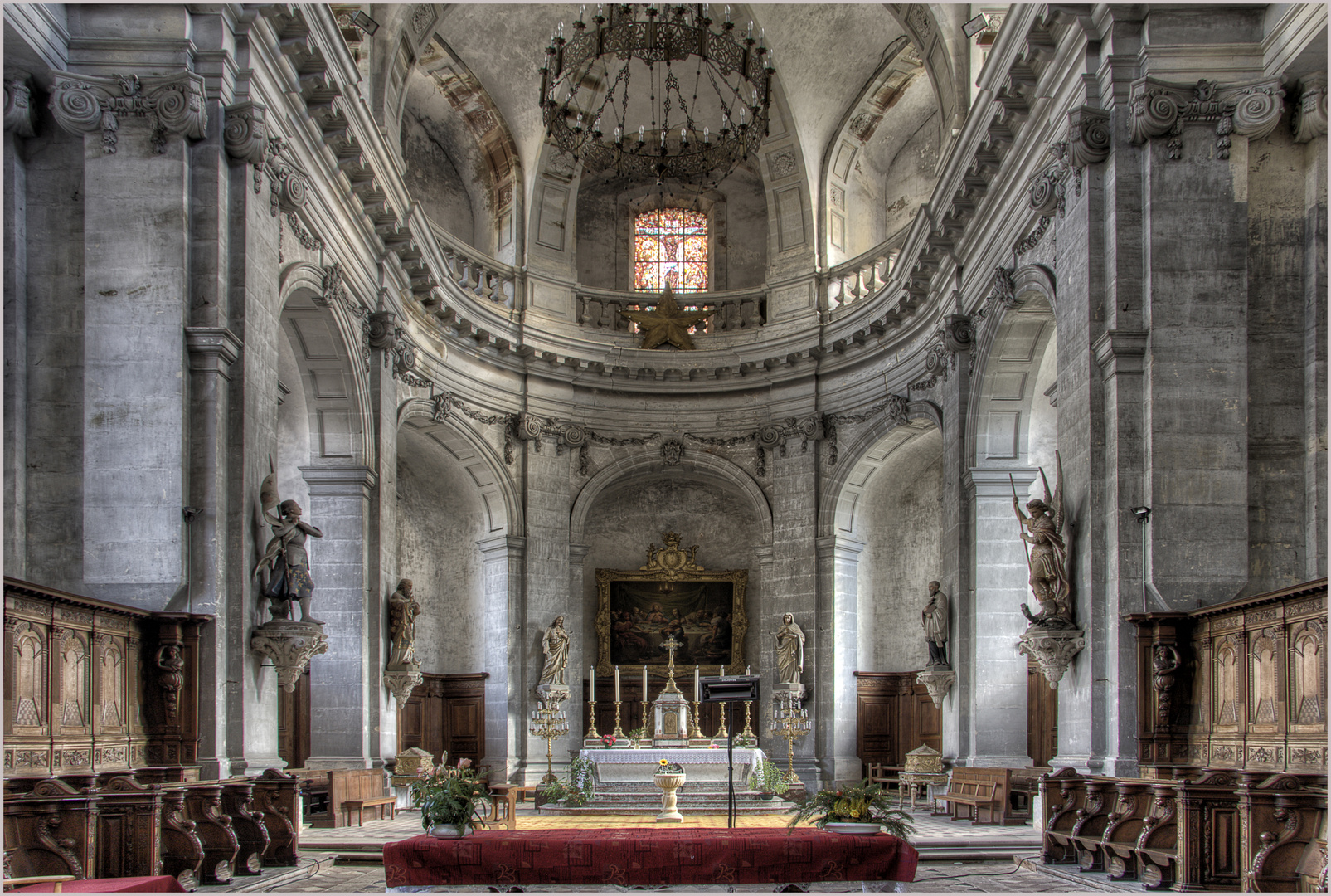 Moyenmoutier St Hydulphe. Foto & Bild architektur, sakralbauten