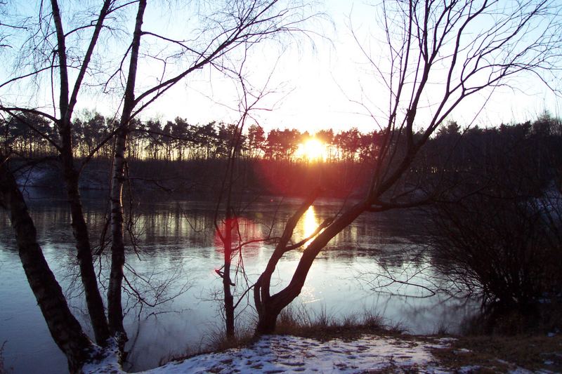 Moyländer See im Januar