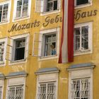 Mozarts Geburtshaus...