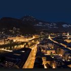  Mozartstadt Salzburg bei Nacht