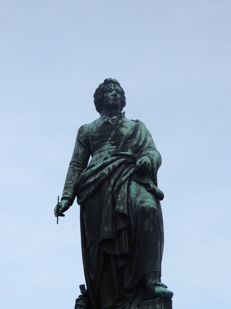 Mozartstatue in Salzburg