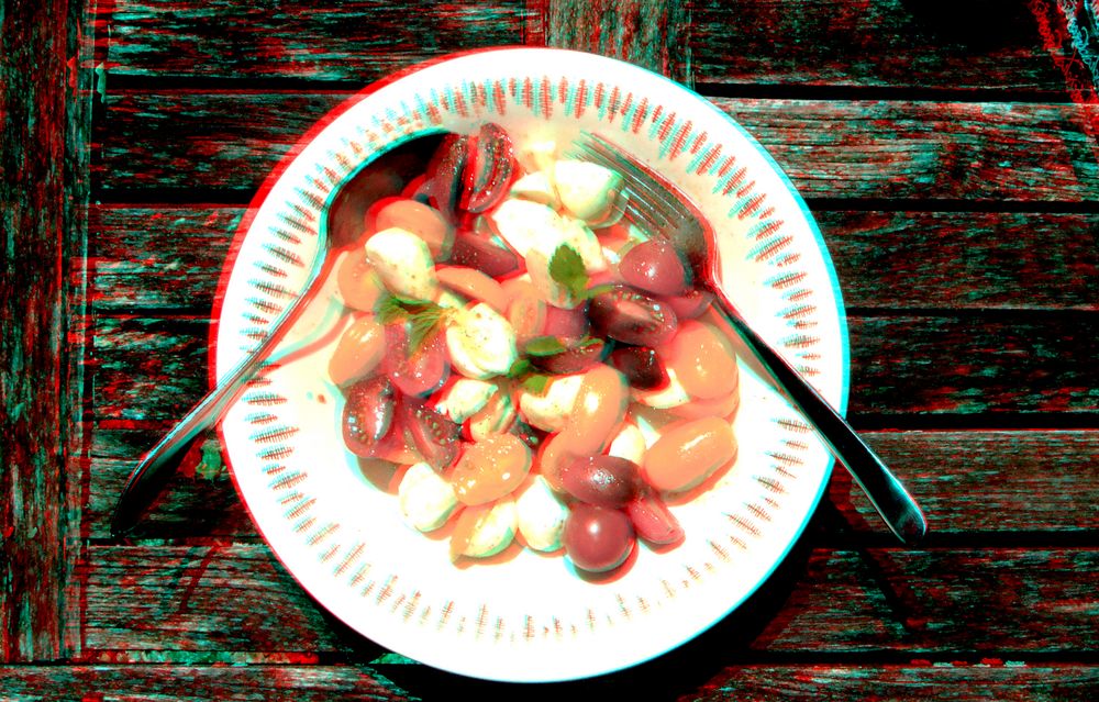 Mozzarella - Tomaten - Salat