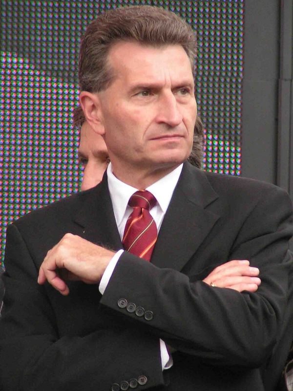 MP Günther Oettinger