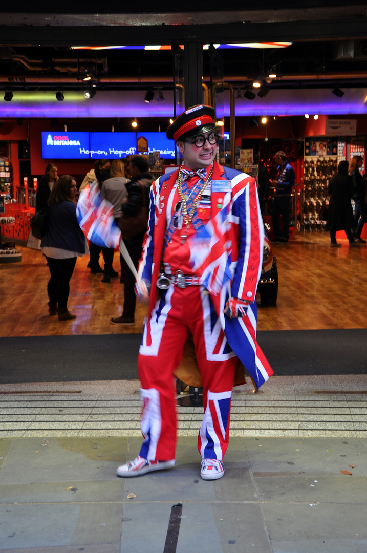 Mr. Cool Britannia is dancing...