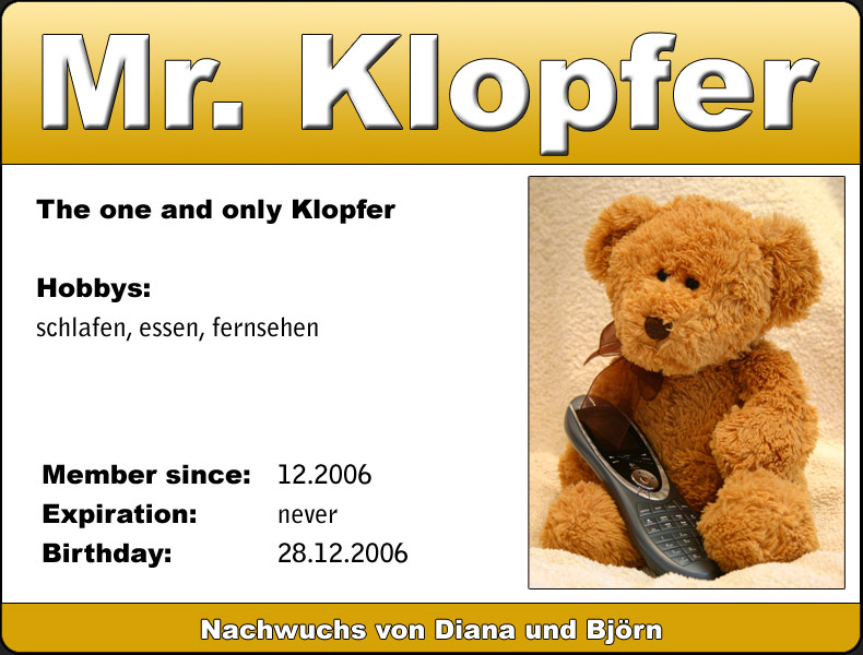 Mr. Klopfer