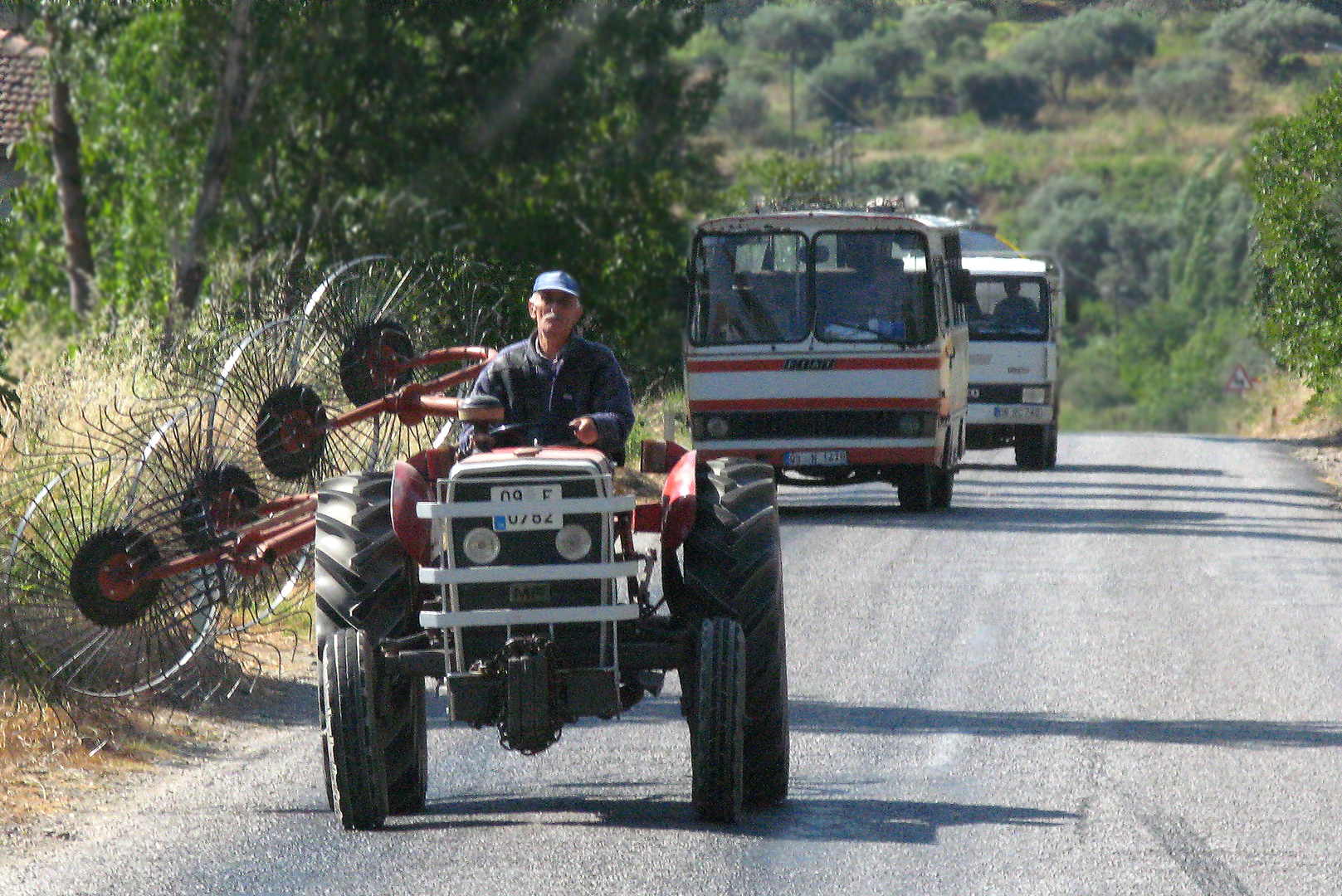 [ mr. öztürk and his tractor, are the first ]