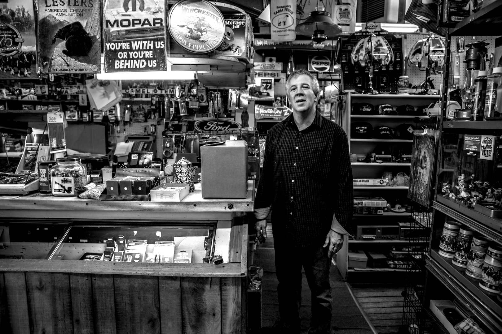 mr. steve smith, general store, clinton, iowa