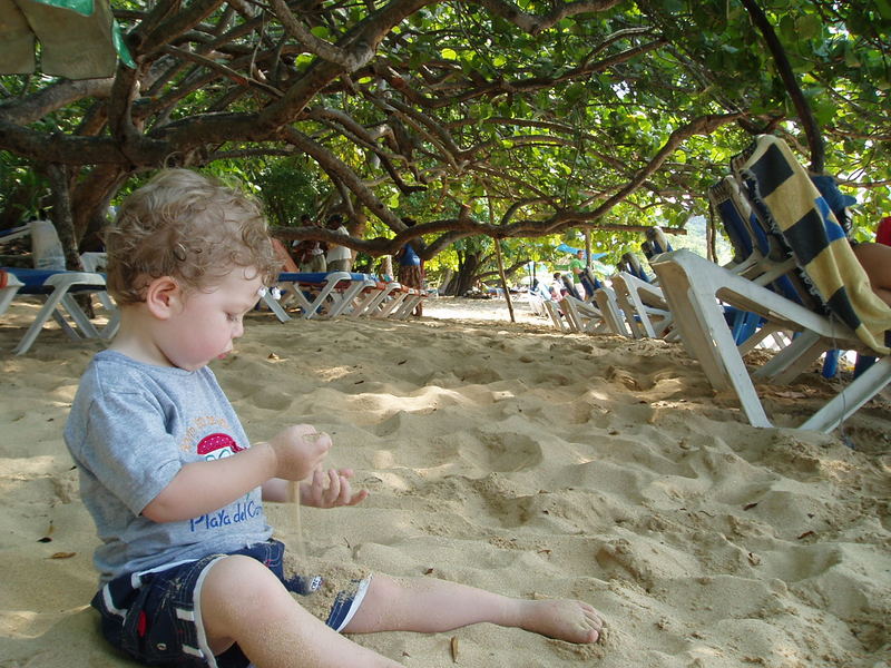 Mr W on Sosua beach