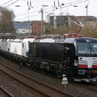 MRCE 193 644 mit 7 weiteren Vectrons in Wuppertal, am 11.03.2017.