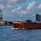 Mrs. Liberty and the ferry