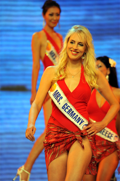 Mrs. World Wahl in Vietnam