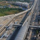 MRT Purple line under construction